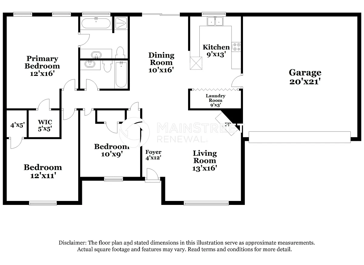 Floor Plan - 241 Fern Ct