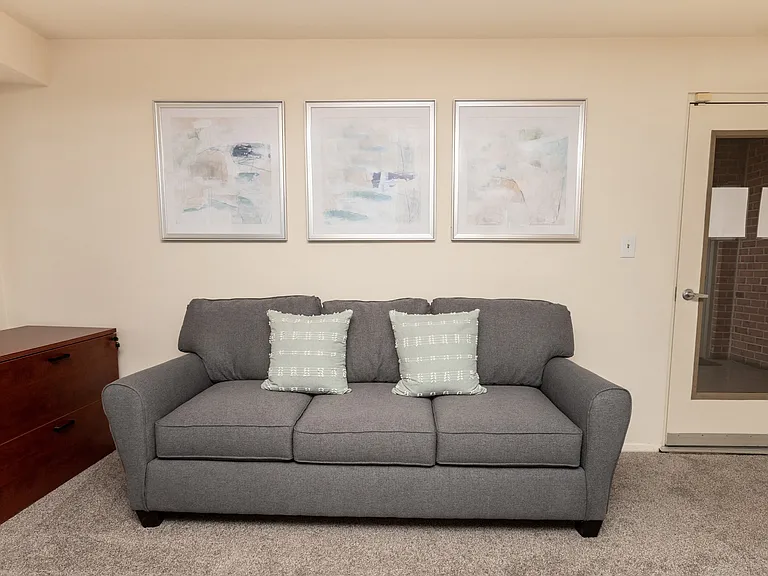 Traditional living room at Seminary Roundtop in Lutherville-Timonium