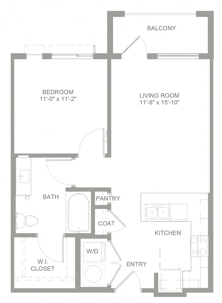 Floor plan A1A