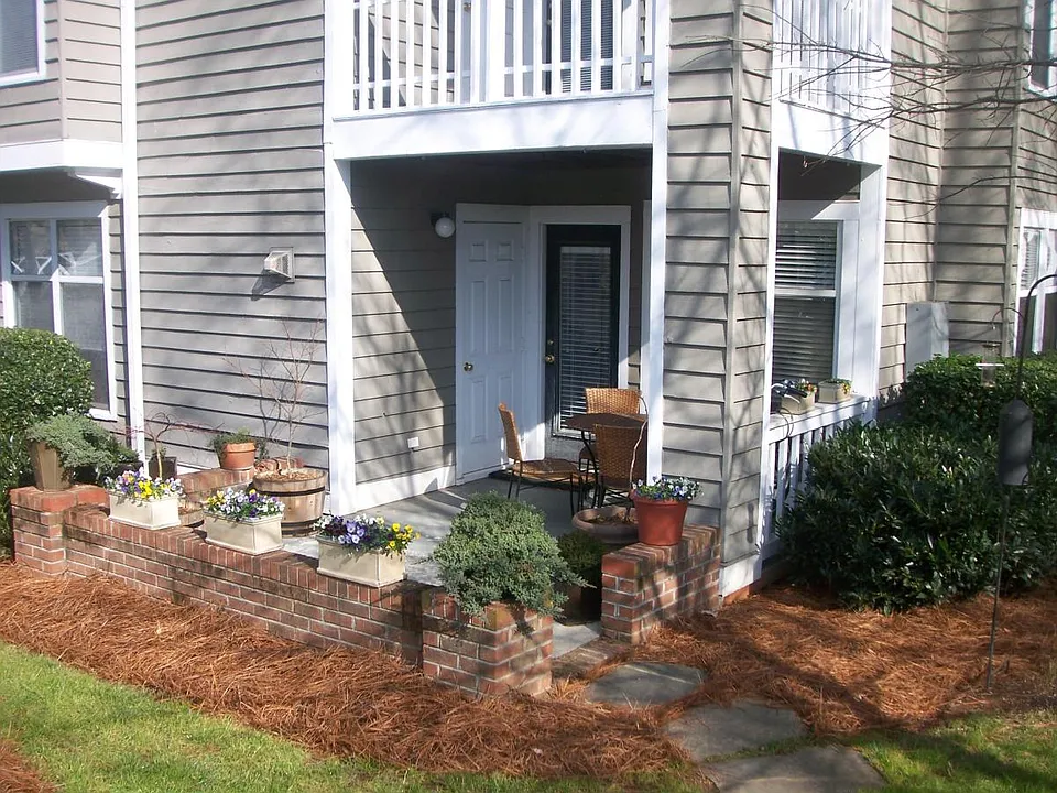 Patio (shows end unit)