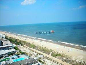 Ocean view from balcony