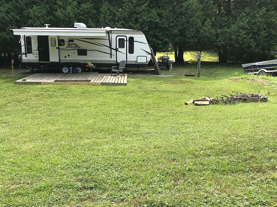 Gravel pad for new camper