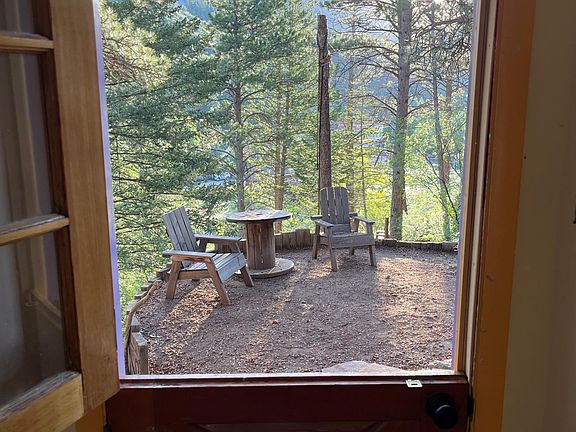 Dutch door entrance.