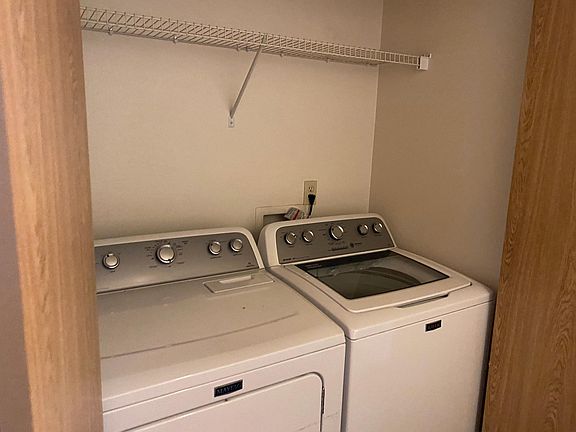 In-unit washer and dryer