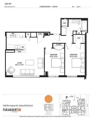 Floor plan 717