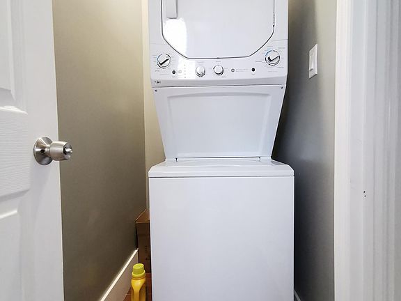 washer and dryer