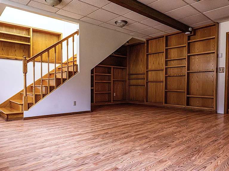 Downstairs rec room
