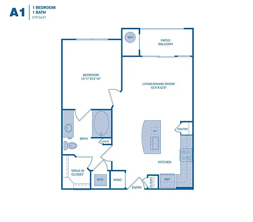 Floor plan A1