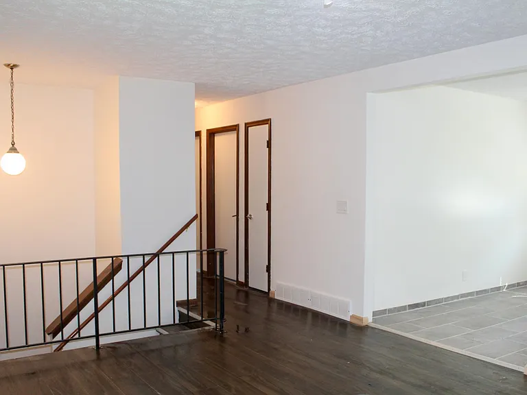Hallway + Kitchen
