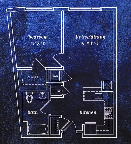 Floor plan A1B
