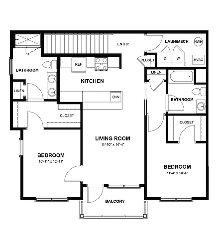 Floor plan The Ranger