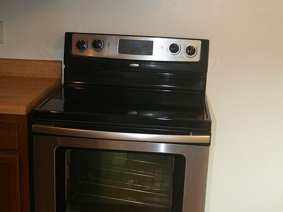Stainless Glass Top Stove 