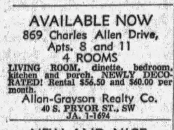 869 Charles Allen Dr NE #16, Atlanta, GA 30308