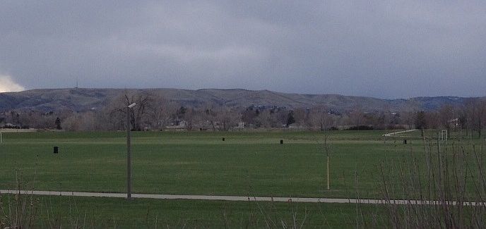 Backyard view of Green Mtn