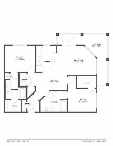 Floor plan B2