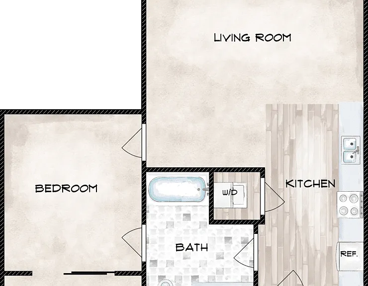 A2 Floorplan Diagram