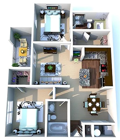Floor plan B1