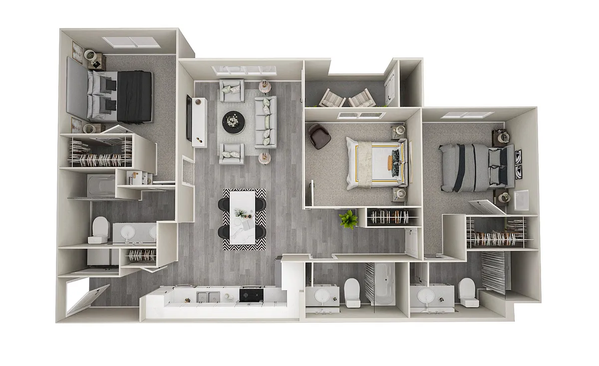 Floor plan The Adeline