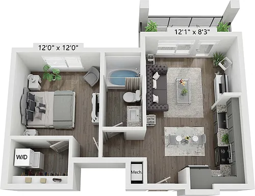 Floor plan A1