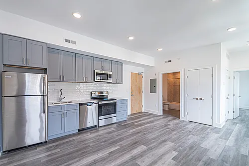 Floor plan One Bedroom - 583 Sqft