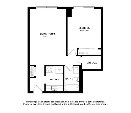 Floor plan 1407