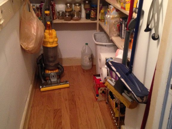 walkin in kitchen pantry