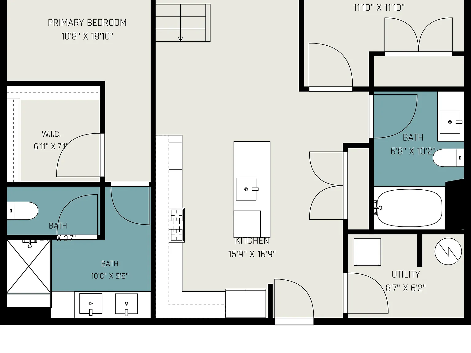 2 bed, 1225 sqft, $2,500 — Photo 2