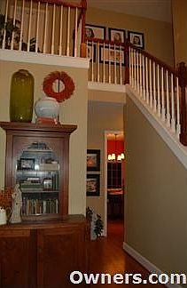 Two story foyer