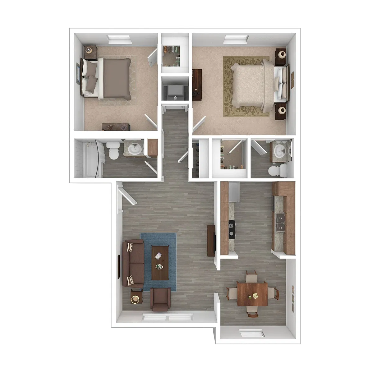 Floor plan B1