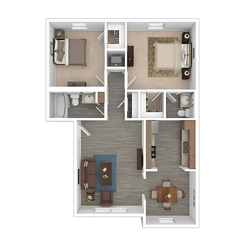 Floor plan B1