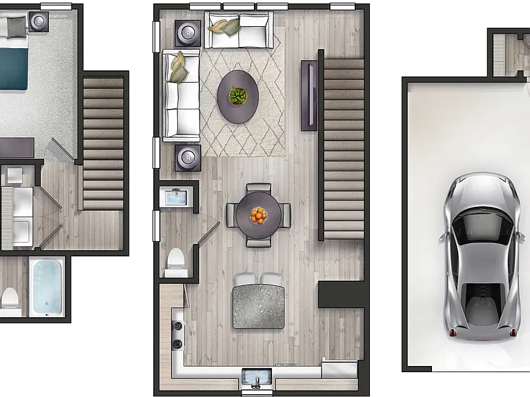Explore this beautifully designed two-story apartment, offering a perfect blend of style and functionality. Explore this beautifully designed two-story apartment, offering a perfect blend of style and functionality.