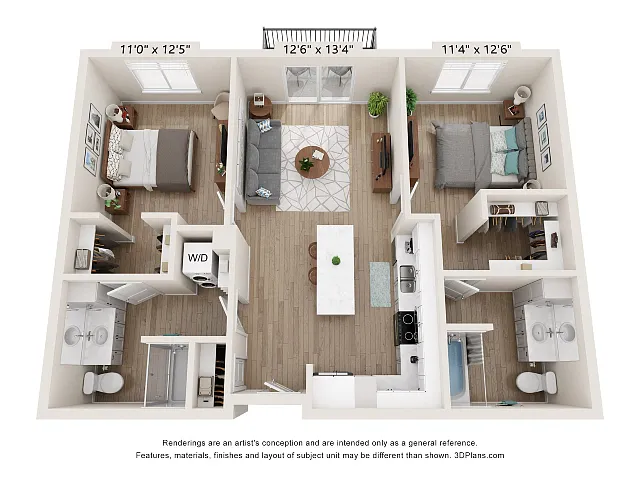 Floor plan Luxton