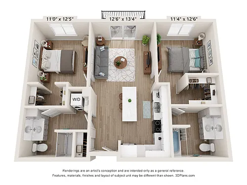 Floor plan Luxton