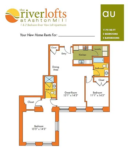 Floor plan AU