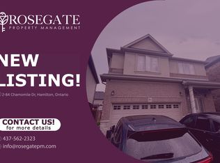 84 Chamomile Dr #2, Hamilton, ON L8W 0C1