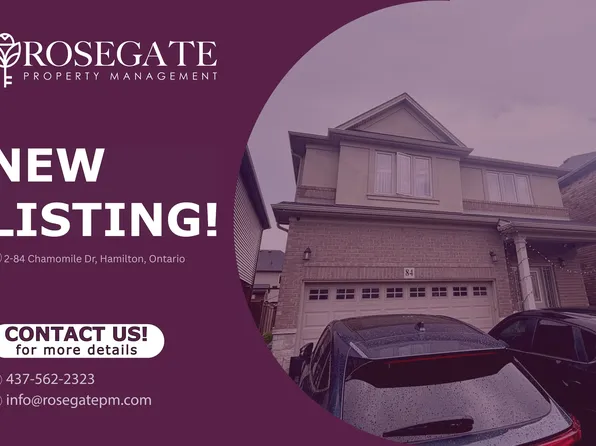 84 Chamomile Dr #2, Hamilton, ON L8W 0C1