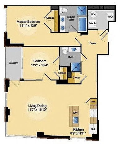 Floor plan 2H
