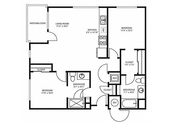 Floor plan B4