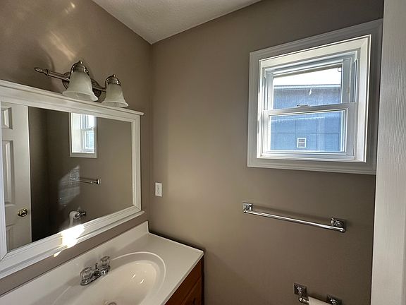 The downstairs half bath.