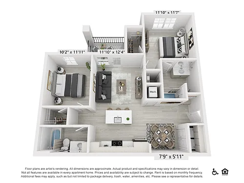 Floor plan B1
