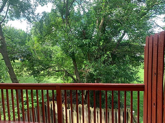 Walkout deck from the dining room