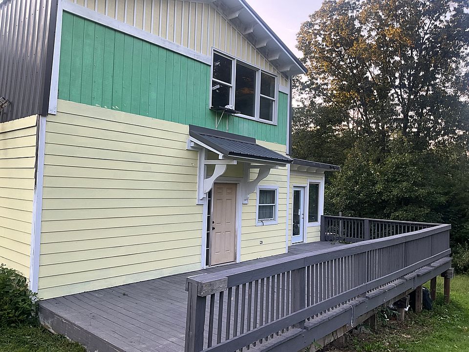 Front of dwelling