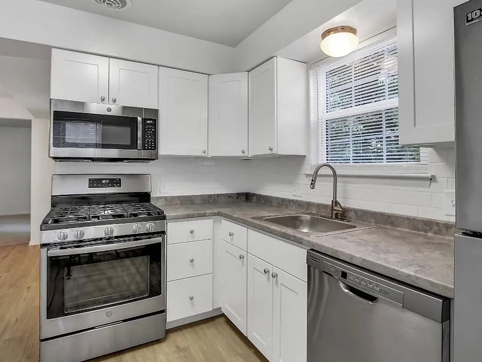 Signature Kitchen Style- Shown here in the three-bedroom floor plan