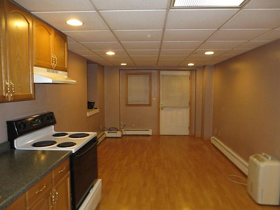 Length shot of kitchen area