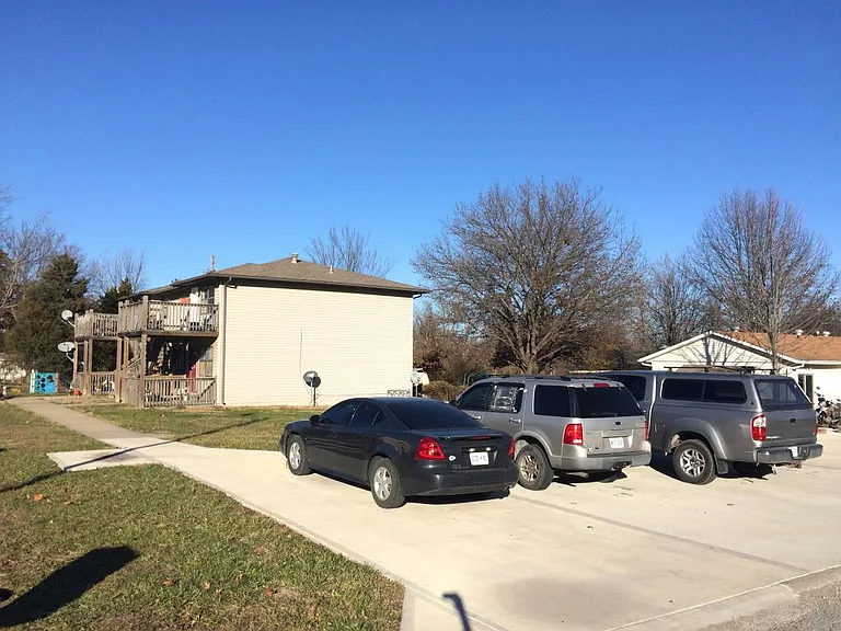 view from street with parking lot
