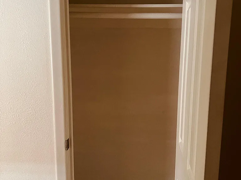 Front of the condo closet
