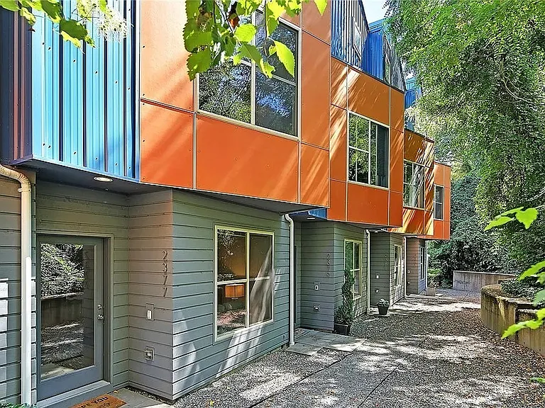 Backside of unit - trail to unit
