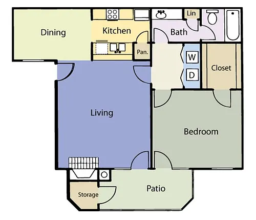 Floor plan A1