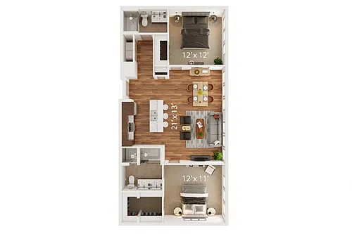 Floor plan M