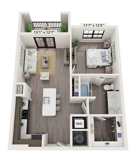 Floor plan A1A